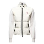 Moncler Vit Ull Regnrock White, Dam