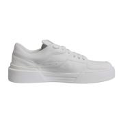 Dolce & Gabbana Vita läder låga sneakers White, Herr