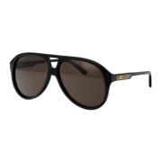 Gucci Stiliga solglasögon Gg1286S Black, Herr