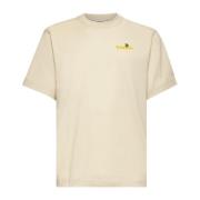 Burberry Bee Grafisk Crewneck T-shirt Beige Beige, Herr