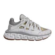 Versace Greca-mönster låga sneakers White, Herr