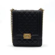 Chanel Vintage Pre-owned Laeder chanel-vskor Black, Dam