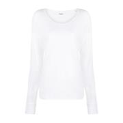 Isabel Marant Étoile Vit Zeline Tee Shirt White, Dam