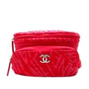 Chanel Vintage Pre-owned Laeder axelremsvskor Pink, Dam