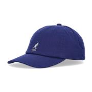 Kangol Starry Blue Curved Visor Baseball Cap Purple, Unisex