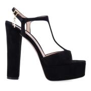 Tom Ford Platform Angelina Skor Black, Dam