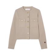 Busnel Allie Cardigan Beige, Dam