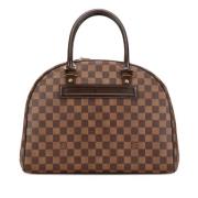 Louis Vuitton Vintage Pre-owned Canvas handvskor Brown, Dam