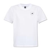 Adidas by Stella McCartney T-shirt med logotyp White, Dam