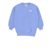 Nike Oversized Crewneck Sportswear Sweatshirt Blue, Dam