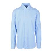 Xacus Elegant Skjorta i Polyamid Elastan Blandning Blue, Herr