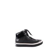 Jimmy Choo Pre-owned Pre-owned Tyg sneakers Black, Dam