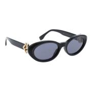 Fendi Stiliga solglasögon med modell 40140U Black, Dam