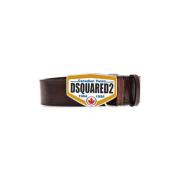 Dsquared2 Läderbälte Brown, Herr