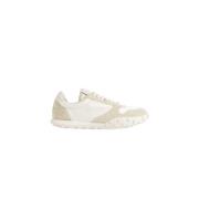 Jil Sander Vita läder Moon sneakers White, Herr