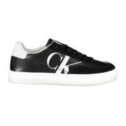 Calvin Klein Sportiga Svarta Sneakers med Kontrastdetaljer Black, Herr