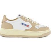 Autry Läder Låga Sneakers Beige, Dam