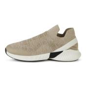 Boggi Milano Yarn Willow Trainers Beige, Herr