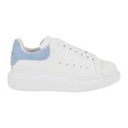 Alexander McQueen Vita Lädersneakers för Kvinnor White, Dam