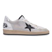 Golden Goose Ikoniska Ball Star Low-Top Sneakers White, Herr