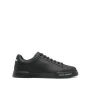 Dolce & Gabbana Svarta Sneakers Ss25 Black, Herr