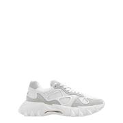 Balmain Basket B-East Läder Sneakers White, Herr