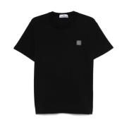 Stone Island Herr T-shirts & Polos i Nero Black, Herr