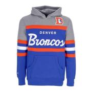 Mitchell & Ness Denver Broncos NFL Headcoach Hoodie Multicolor, Herr