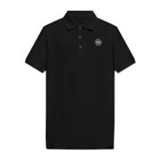 Canada Goose Polo med logopatch Black, Herr