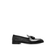 Brioni Läderloafers Black, Herr