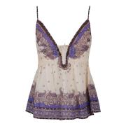 Zimmermann Rosa & Lila Klänning Elegant Stil Multicolor, Dam