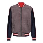 Balmain Mini monogram bomberjacka Multicolor, Herr