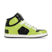 Osiris Höga Skate Skor Lime/Vit Multicolor, Herr