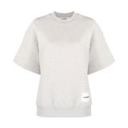 Jil Sander Stilfull T-shirt för modeintresserade kvinnor Gray, Dam