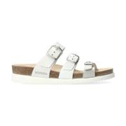 Mephisto Silver rem glidsandal med SOFT-air teknologi Gray, Dam