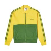 Adidas Originals Djärv Guld Stickad Track Top Multicolor, Herr