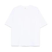 Séfr Tung Vit Bomull Atelier Tee White, Herr