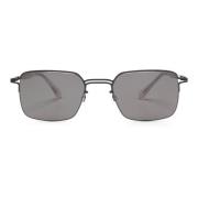 Mykita Stiliga UV-skyddssolglasögon Gray, Herr