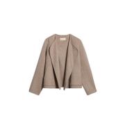 Vanessa Bruno Taupebeige ulljacka Beige, Dam