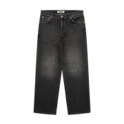 Woodbird Beton Jeans Black, Herr