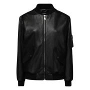 Dolce & Gabbana Svart Blouson Skjortor Black, Dam