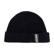 Moschino Bomullskeps med logopatch Black, Unisex