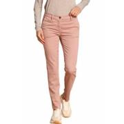 Mason's Rose Pink Slim Fit New York Byxor Pink, Dam