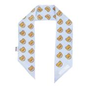 Moschino Sidenscarf Blue, Dam