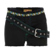 Cormio Svarta Denim Robin Shorts Black, Dam