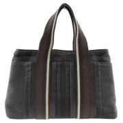 Hermès Vintage Pre-owned Canvas totevskor Black, Dam