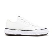 Mihara Yasuhiro Vit Canvas Låg Topp Sneaker White, Dam