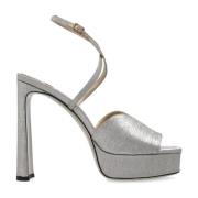 Jimmy Choo Plattformsandaler Karli Gray, Dam