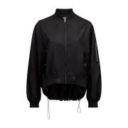 MM6 Maison Margiela Svarta Kappor för Kvinnor Black, Dam