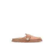 Jimmy Choo Suede slippers Fayence Pink, Dam